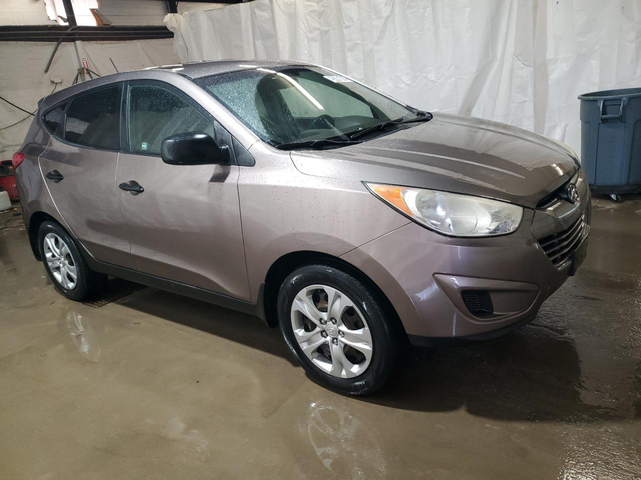 2012 Hyundai Tucson VIN KM8JT3AB0CU507356 Copart auction photo, side damage thumbnail 4