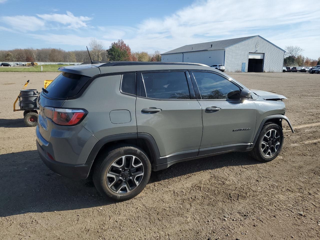 2019 Jeep Compass VIN 3C4NJDAB5KT780920 Copart auction photo, front end damage thumbnail 3
