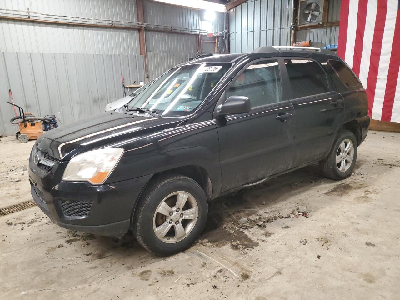 2009 KIA Sportage VIN KNDJF724597564338