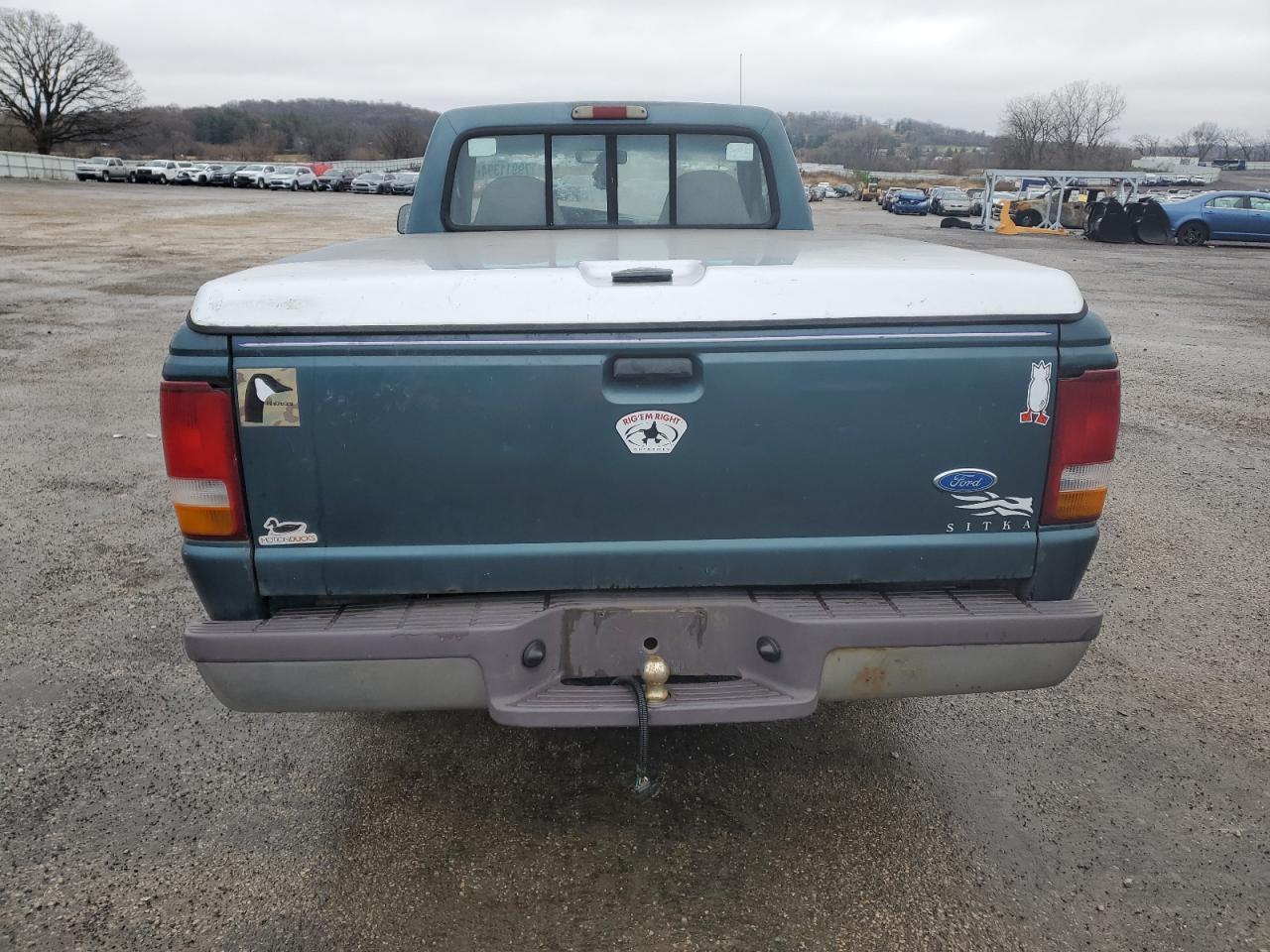 1996 Ford Ranger VIN 1FTCR10A9TUB74423 Copart auction photo, front end damage thumbnail 6