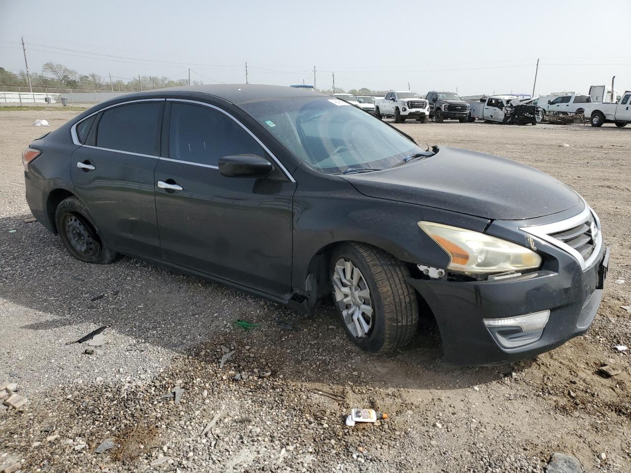 2014 Nissan Altima VIN 1N4AL3AP8EN223296 Copart auction photo, front end / side damage thumbnail 4
