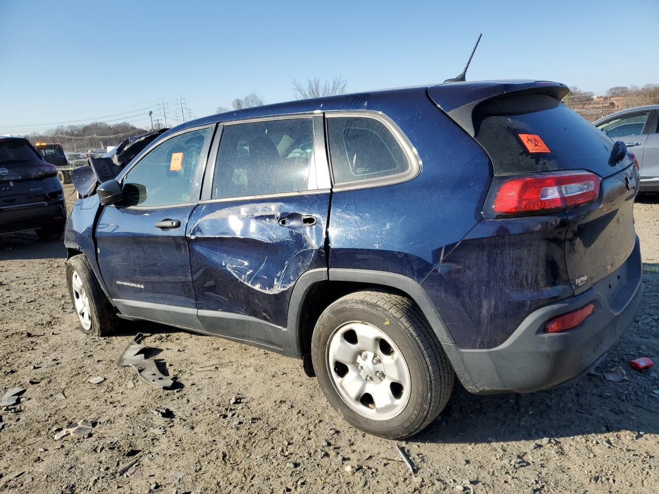 2016 Jeep Grand Cherokee VIN 1C4PJLAB4GW176828 Copart auction photo, front end / minor dent/scratches damage thumbnail 2
