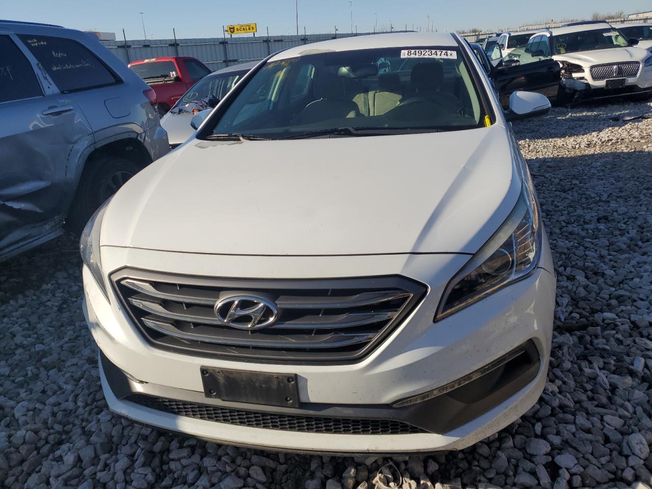 2015 Hyundai Sonata VIN 5NPE34AF8FH032309 Copart auction photo, all over damage thumbnail 5