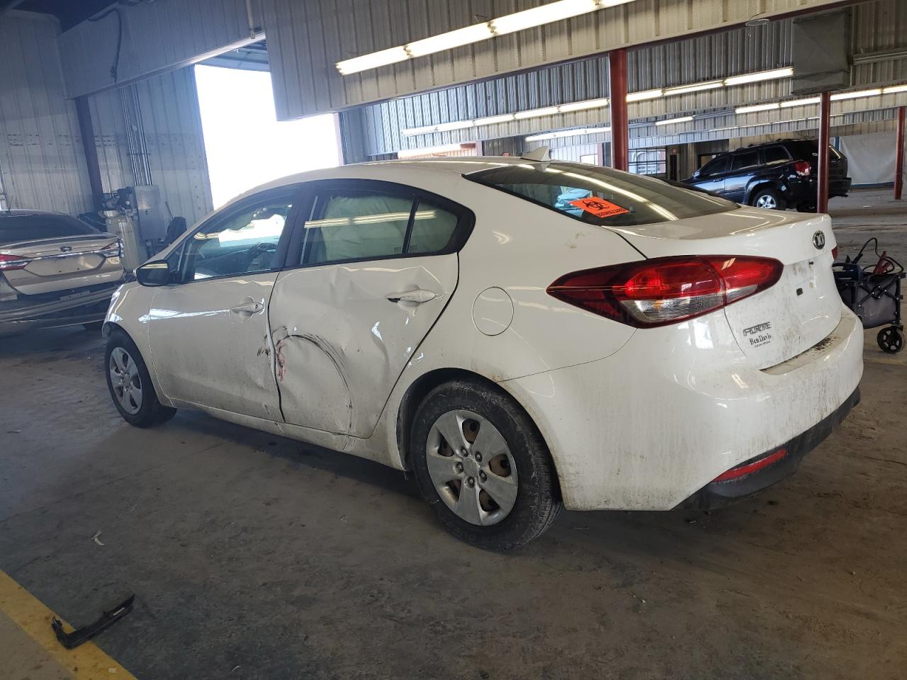 2017 KIA Forte VIN 3KPFK4A76HE090488 Copart auction photo, biohazard/chemical / front end damage thumbnail 2