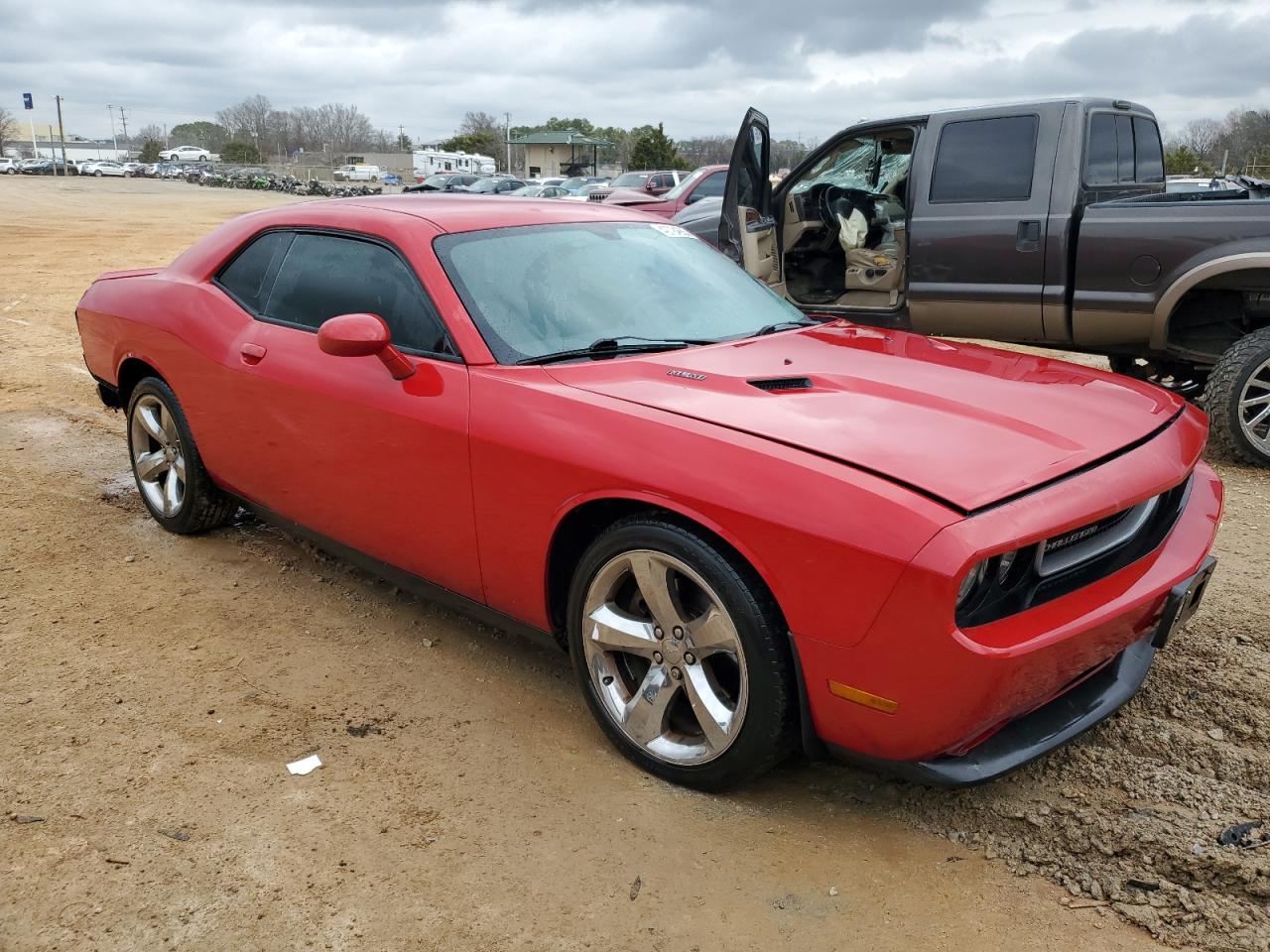 2013 Dodge Challenger VIN 2C3CDYBT1DH619526 Copart auction photo, rear end damage thumbnail 4