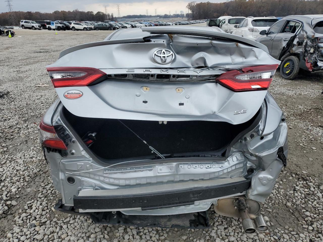 2023 Toyota Camry VIN 4T1G11AK0PU155440 Copart auction photo, rear end / front end damage thumbnail 6