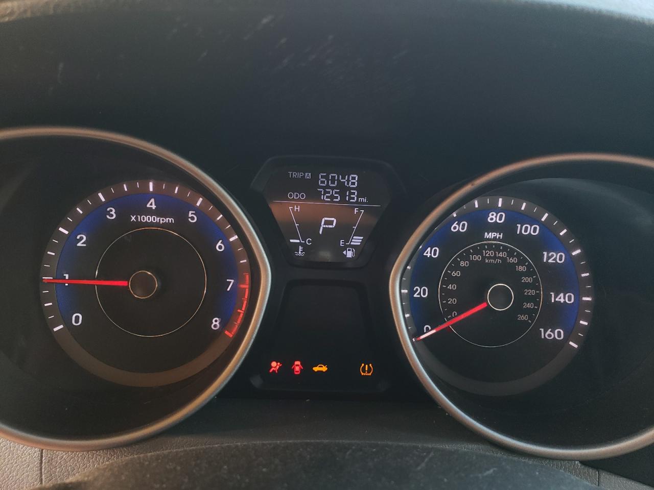 2013 Hyundai Elantra VIN KMHDH4AE6DU983661 Copart auction photo, rear end damage thumbnail 9