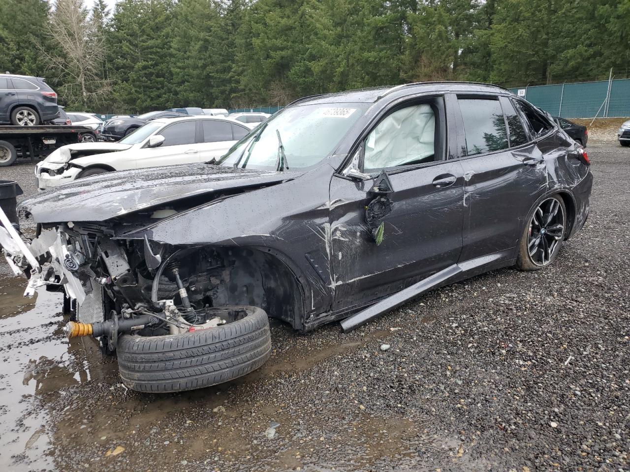 2022 BMW X3 M VIN 5UX83DP04N9J74954 - Copart auction photo