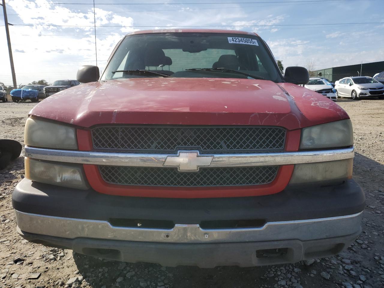 2004 Chevrolet Silverado VIN 2GCEC19V841176869 Copart auction photo, side damage thumbnail 5