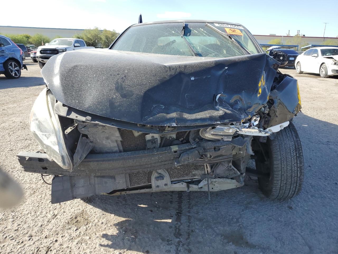 2014 Nissan Sentra VIN 3N1AB7AP2EY256840 Copart auction photo, front end damage thumbnail 5