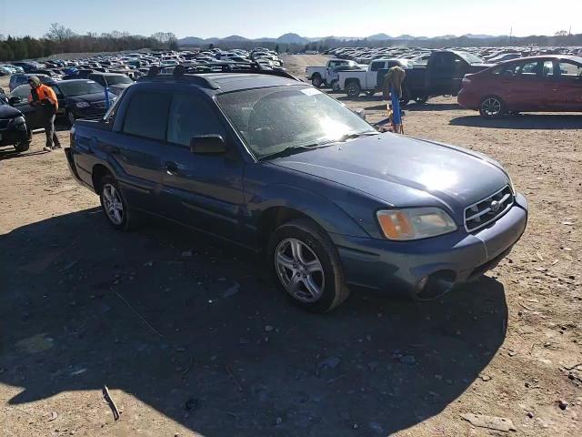 2006 Subaru Baja VIN 4S4BT62C167103790 Copart auction photo, rear end damage thumbnail 10