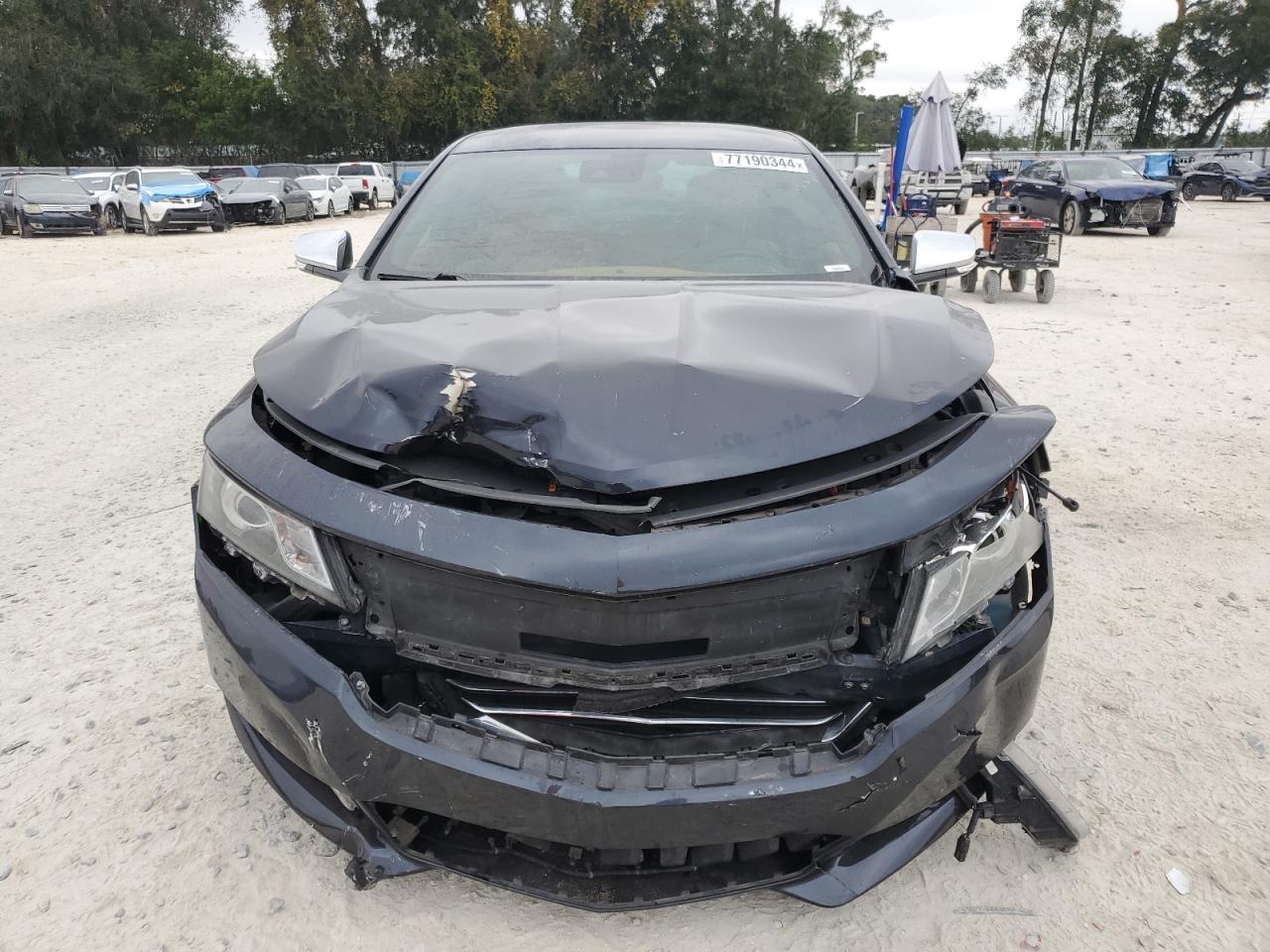 2014 Chevrolet Impala VIN 2G1145SL8E9254400 Copart auction photo, front end / minor dent/scratches damage thumbnail 5