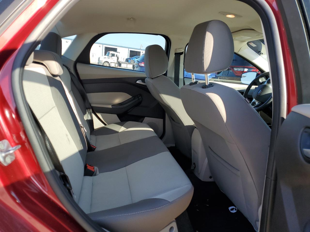 2014 Ford Focus VIN 1FADP3F24EL190016 Copart auction photo, rear end / side damage thumbnail 10