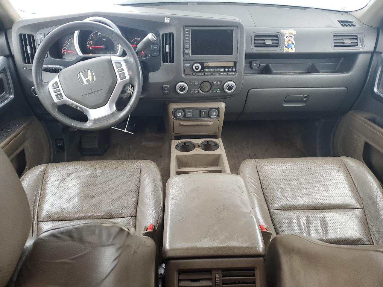 2007 Honda Ridgeline VIN 2HJYK16517H530601 Copart auction photo, front end / side damage thumbnail 8