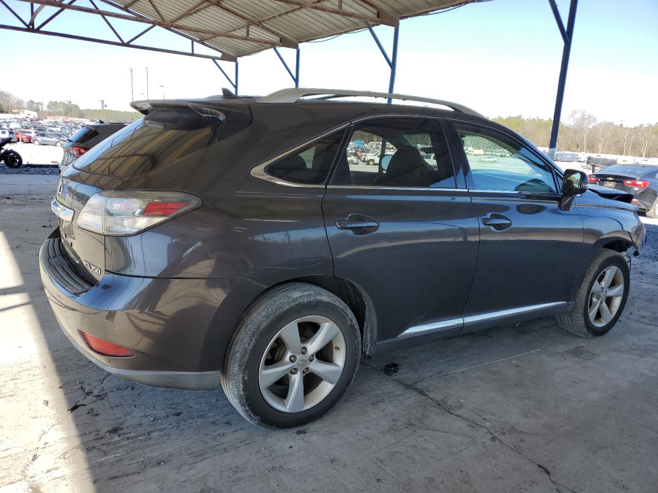 2010 Lexus RX VIN 2T2ZK1BA6AC007308 Copart auction photo, front end / minor dent/scratches damage thumbnail 3