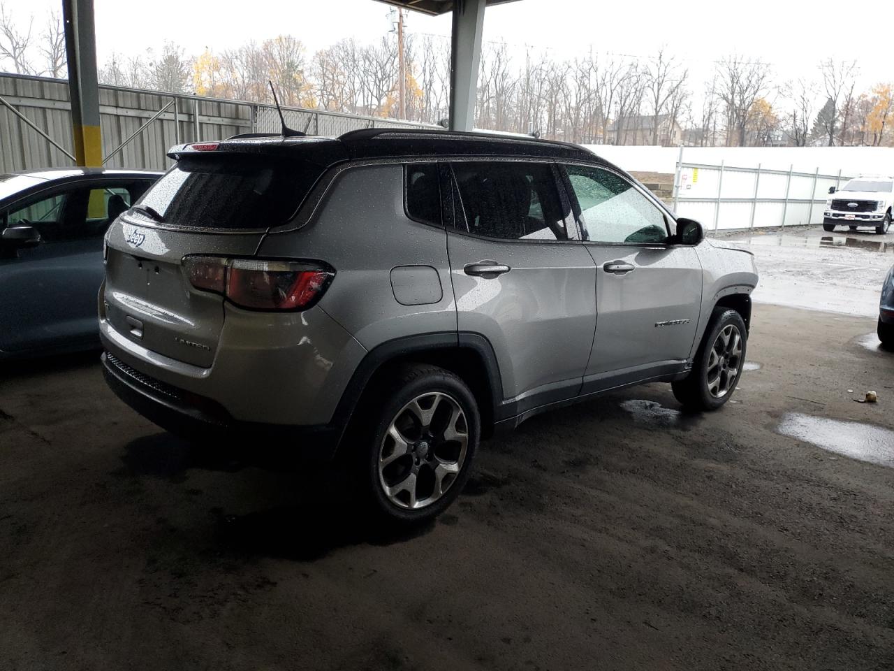 2018 Jeep Compass VIN 3C4NJDCB1JT281527 Copart auction photo, front end / minor dent/scratches damage thumbnail 3
