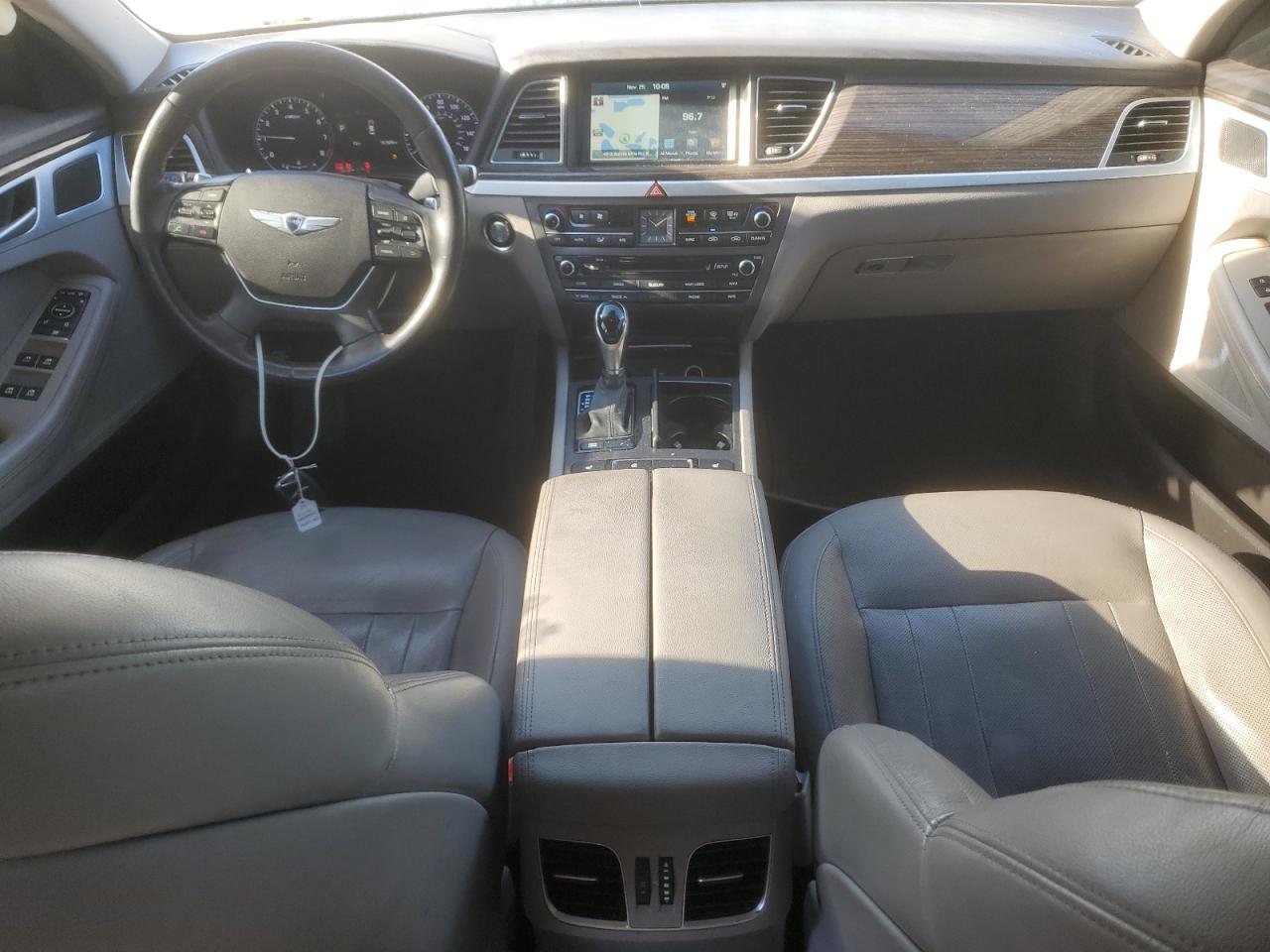2015 Hyundai Genesis VIN KMHGN4JE8FU062888 Copart auction photo, front end / rear end damage thumbnail 8