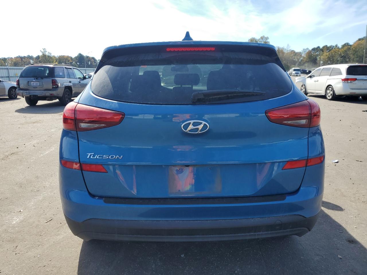 2020 Hyundai Tucson VIN KM8J23A41LU113370 Copart auction photo, front end damage thumbnail 6