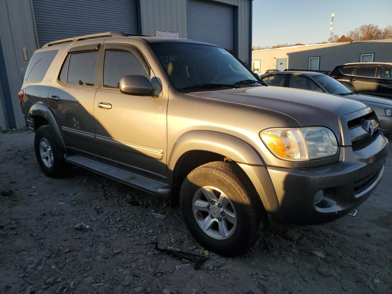 2007 Toyota Sequoia VIN 5TDBT44A07S284554 Copart auction photo, rear end damage thumbnail 4
