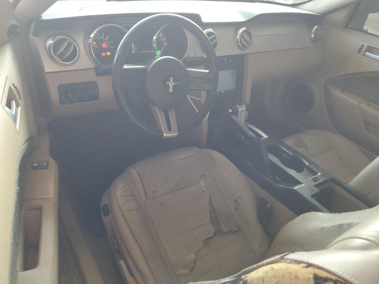 2007 Ford Mustang VIN 1ZVHT82H775204896 Copart auction photo, front end / rear end damage thumbnail 8