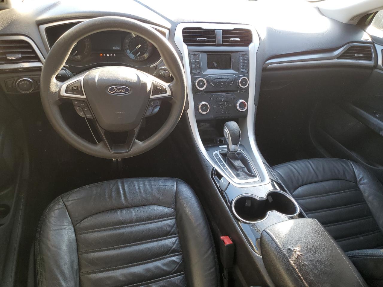 2015 Ford Fusion VIN 1FA6P0H75F5123219 Copart auction photo, front end / side damage thumbnail 8