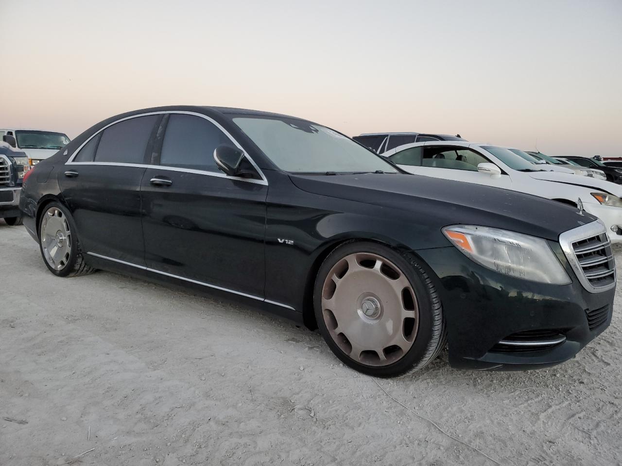 2015 Mercedes-Benz S-klasse VIN WDDUG7GB6FA075422 Copart auction photo, water/flood damage thumbnail 4