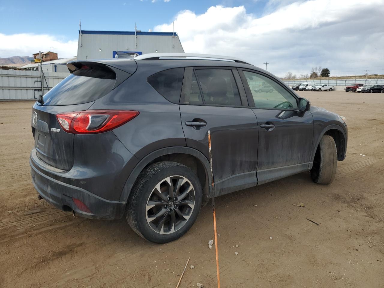 2016 Mazda CX-5 VIN JM3KE4DY0G0633861 Copart auction photo, front end / undercarriage damage thumbnail 3