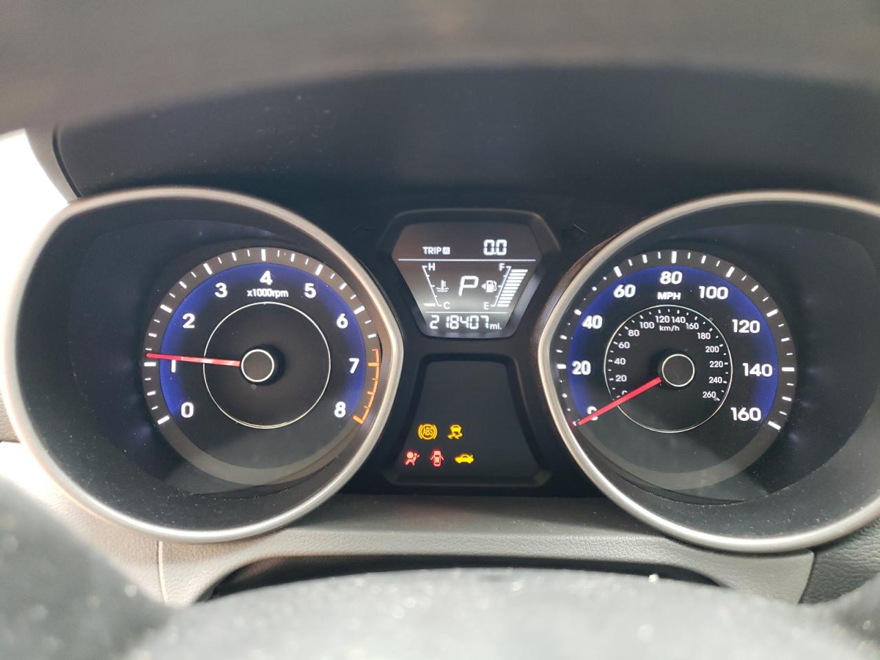 2015 Hyundai Elantra VIN 5NPDH4AE4FH579243 Copart auction photo, all over / undercarriage damage thumbnail 9