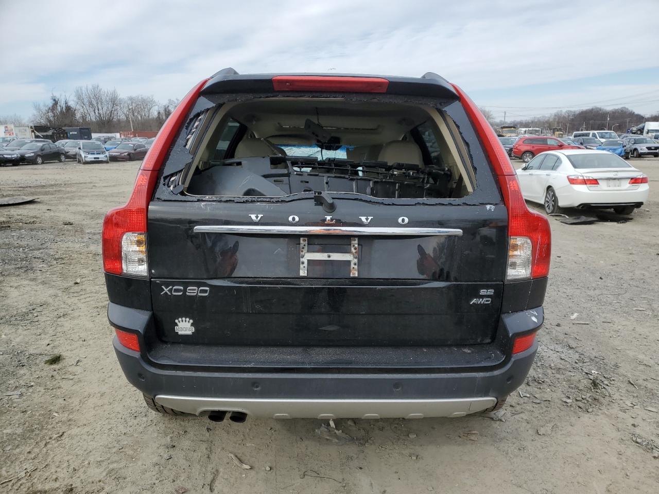 2010 Volvo XC90 VIN YV4982CZ6A1537535 Copart auction photo, water/flood / all over damage thumbnail 6