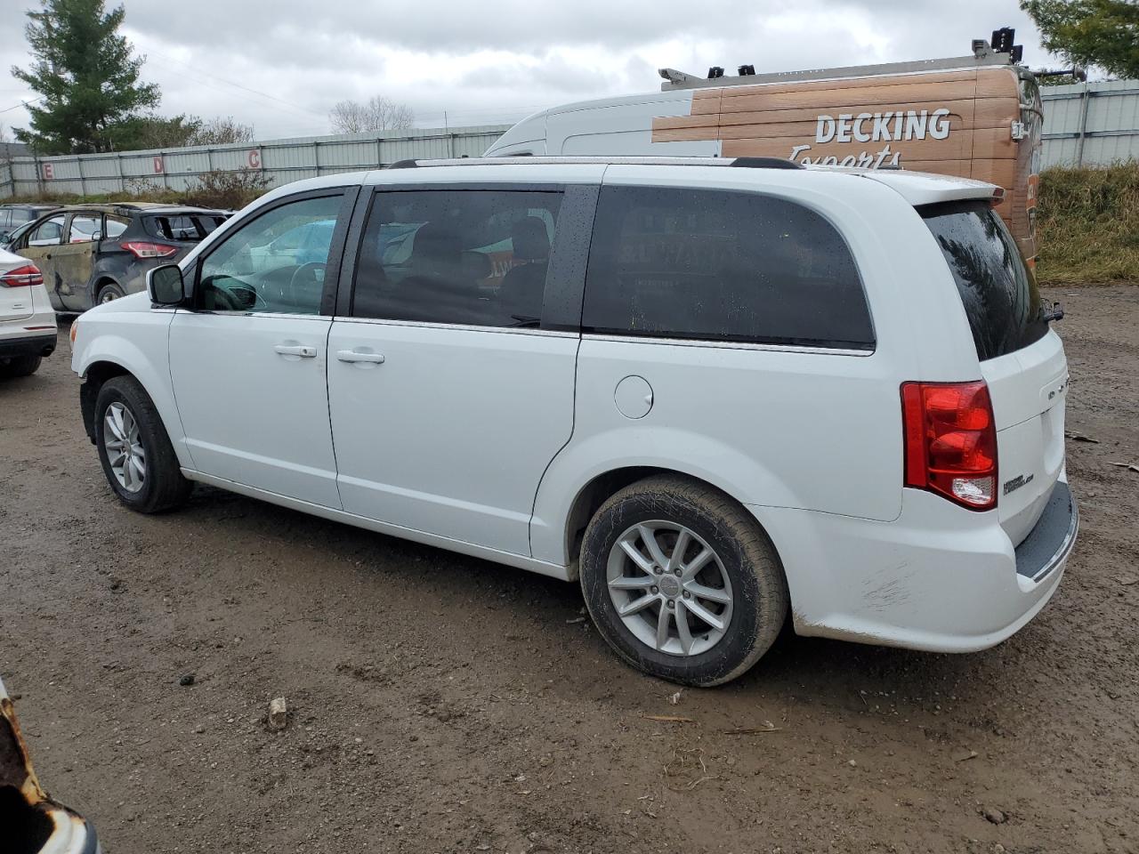 2019 Dodge Caravan VIN 2C4RDGCG6KR773349 Copart auction photo, front end / minor dent/scratches damage thumbnail 2