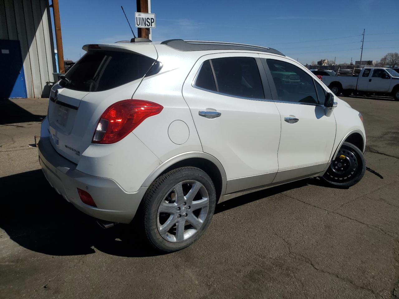 2016 Buick Encore VIN KL4CJHSB8GB573664 Copart auction photo, front end damage thumbnail 3