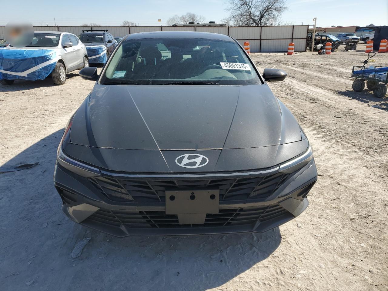 2025 Hyundai Elantra VIN KMHLS4DGXSU895011 Copart auction photo, side damage thumbnail 5