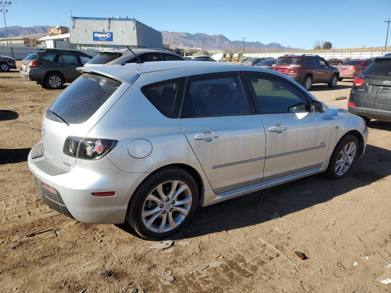 2009 Mazda 3 VIN JM1BK343391244497 Copart auction photo, front end damage thumbnail 3