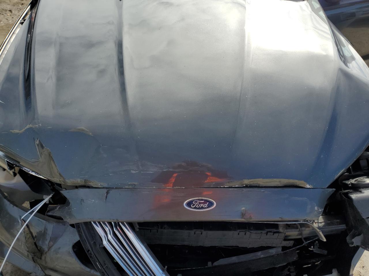 2015 Ford Fusion VIN 3FA6P0G74FR117636 Copart auction photo, front end damage thumbnail 11