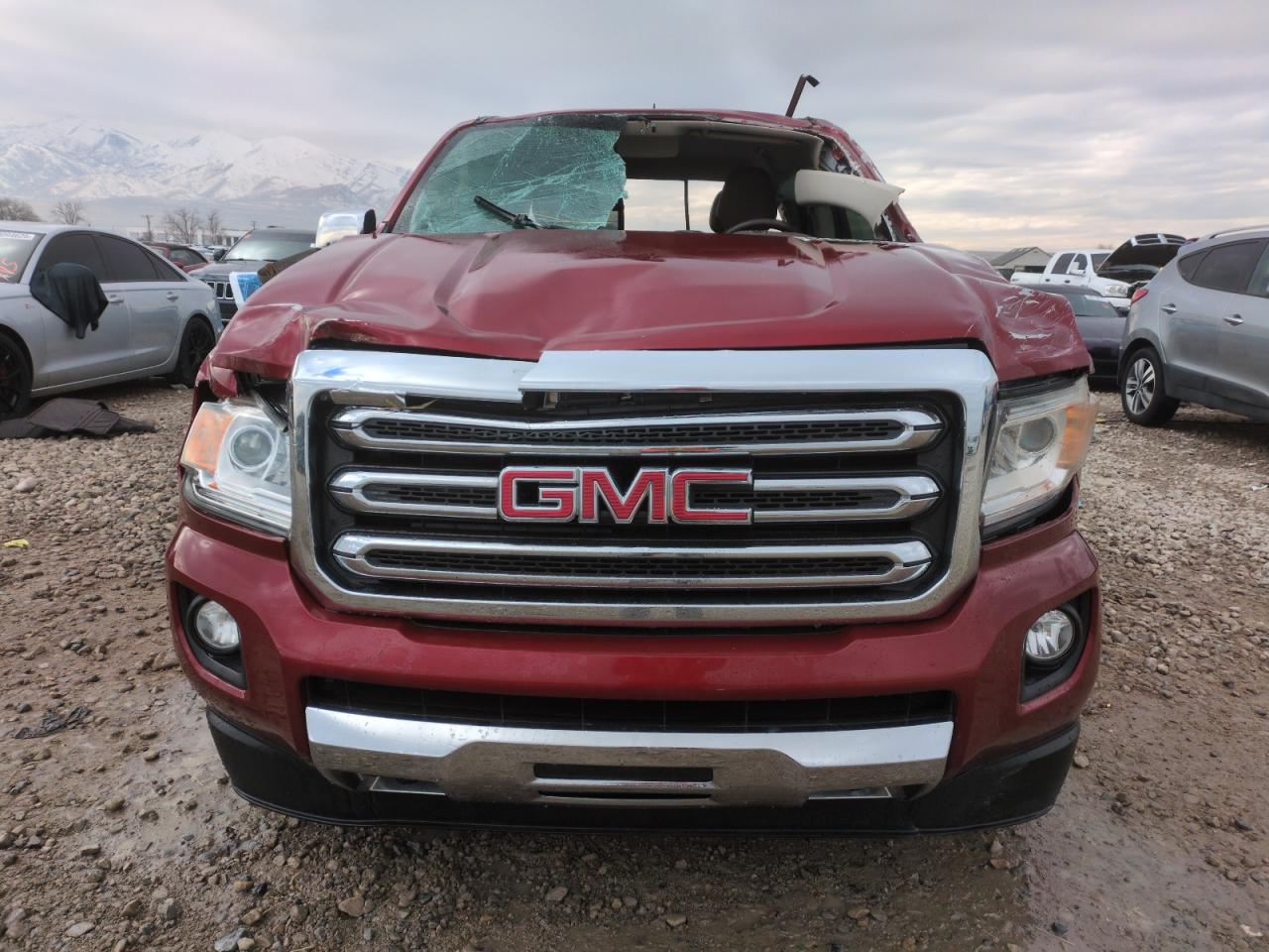 2017 GMC Canyon VIN 1GTG6DEN8H1292544 Copart auction photo, rollover damage thumbnail 5