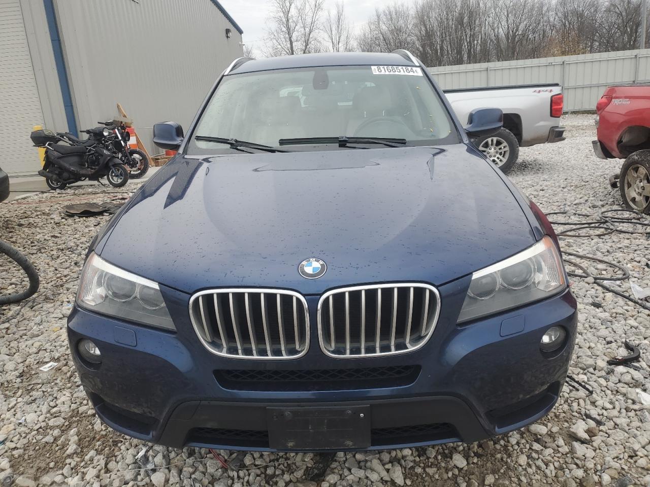 2011 BMW X3 VIN 5UXWX5C52BL712908 Copart auction photo, side damage thumbnail 5