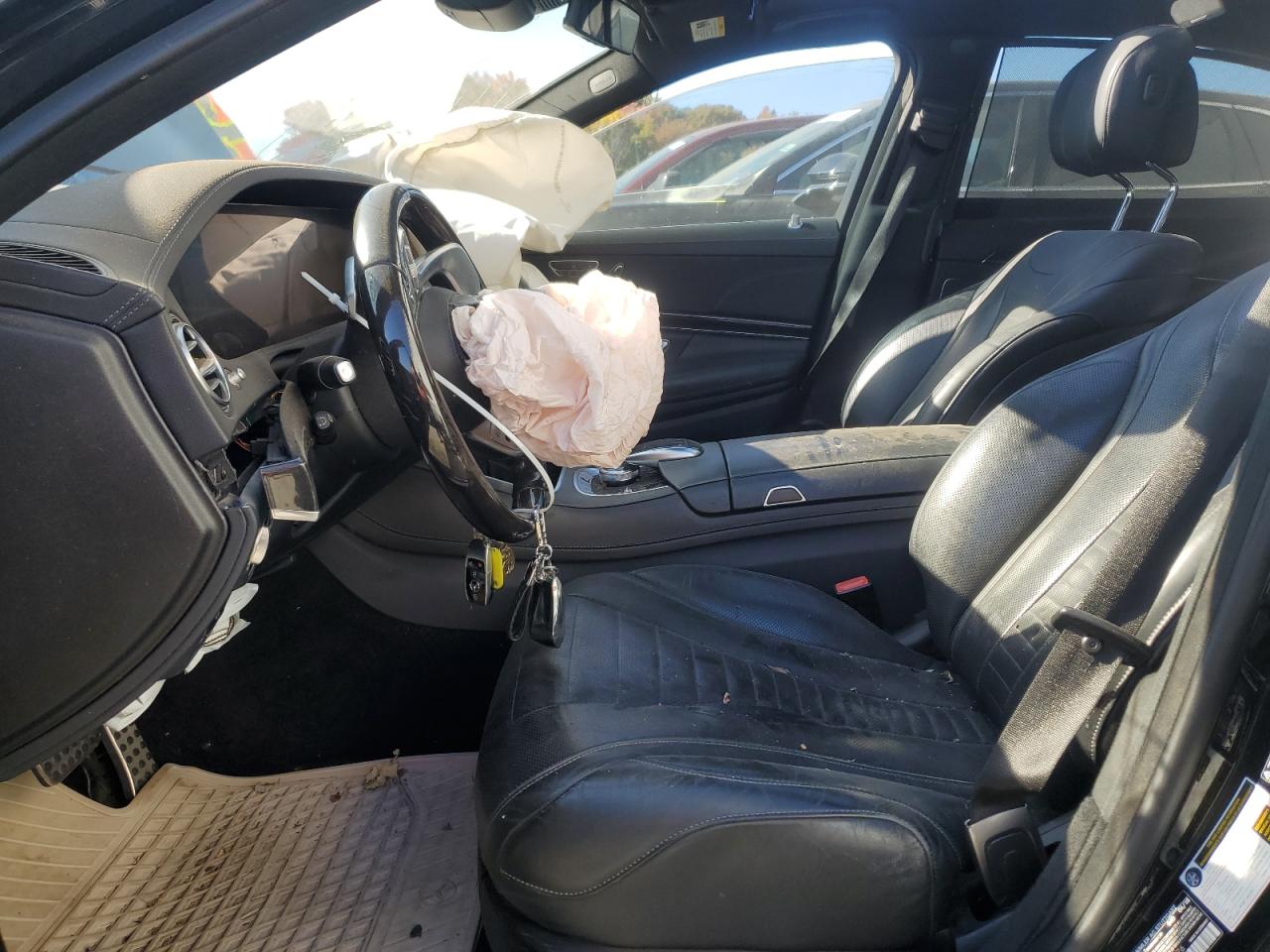 2018 Mercedes-Benz S-klasse VIN WDDUG8DB6JA415476 Copart auction photo, front end damage thumbnail 7