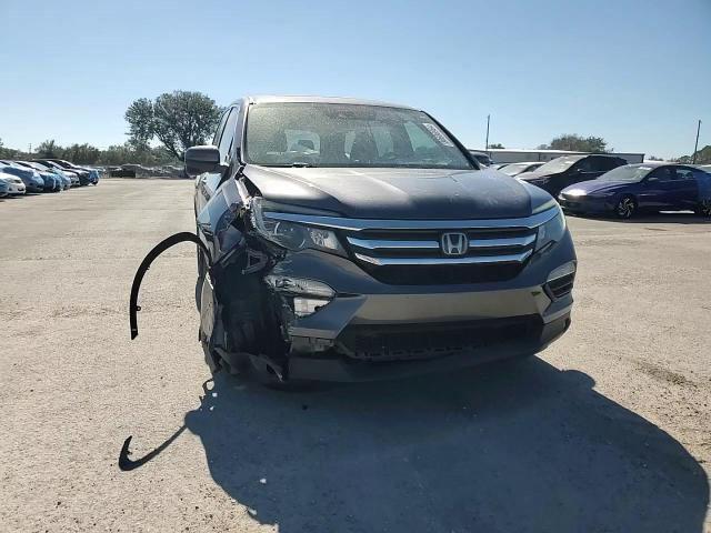 2018 Honda Pilot VIN 5FNYF5H62JB012306 Copart auction photo, front end / side damage thumbnail 14