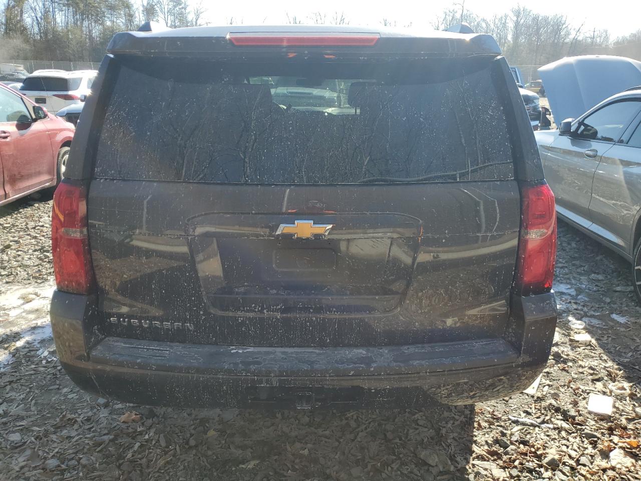 2016 Chevrolet Suburban VIN 1GNSKHKC3GR430434 Copart auction photo, front end damage thumbnail 6