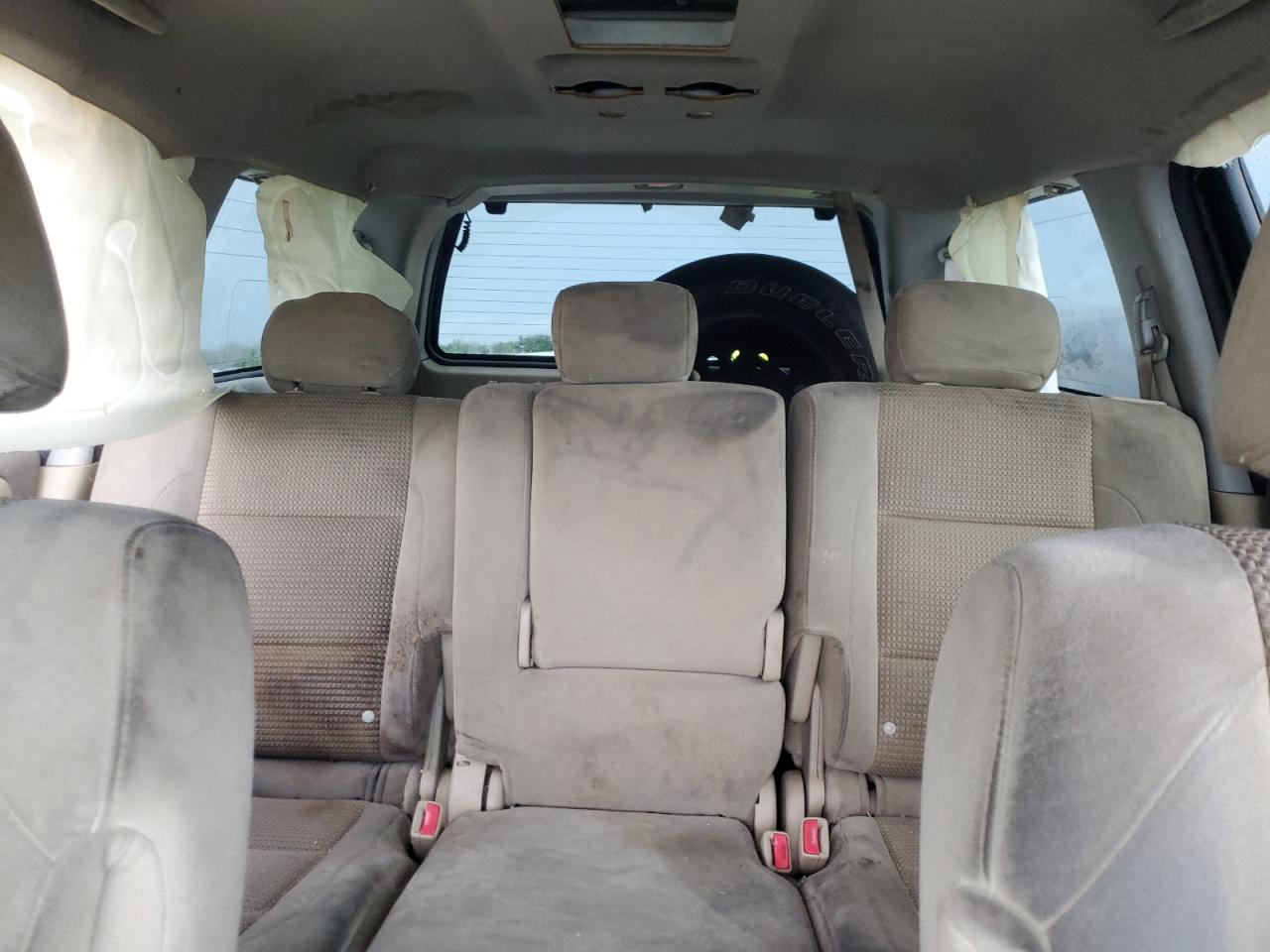 2008 Nissan Armada VIN 5N1BA08D28N621652 Copart auction photo, all over damage thumbnail 10