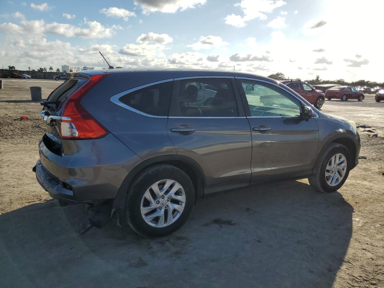 2016 Honda CR-V VIN 2HKRM3H53GH520834 Copart auction photo, rear end damage thumbnail 3