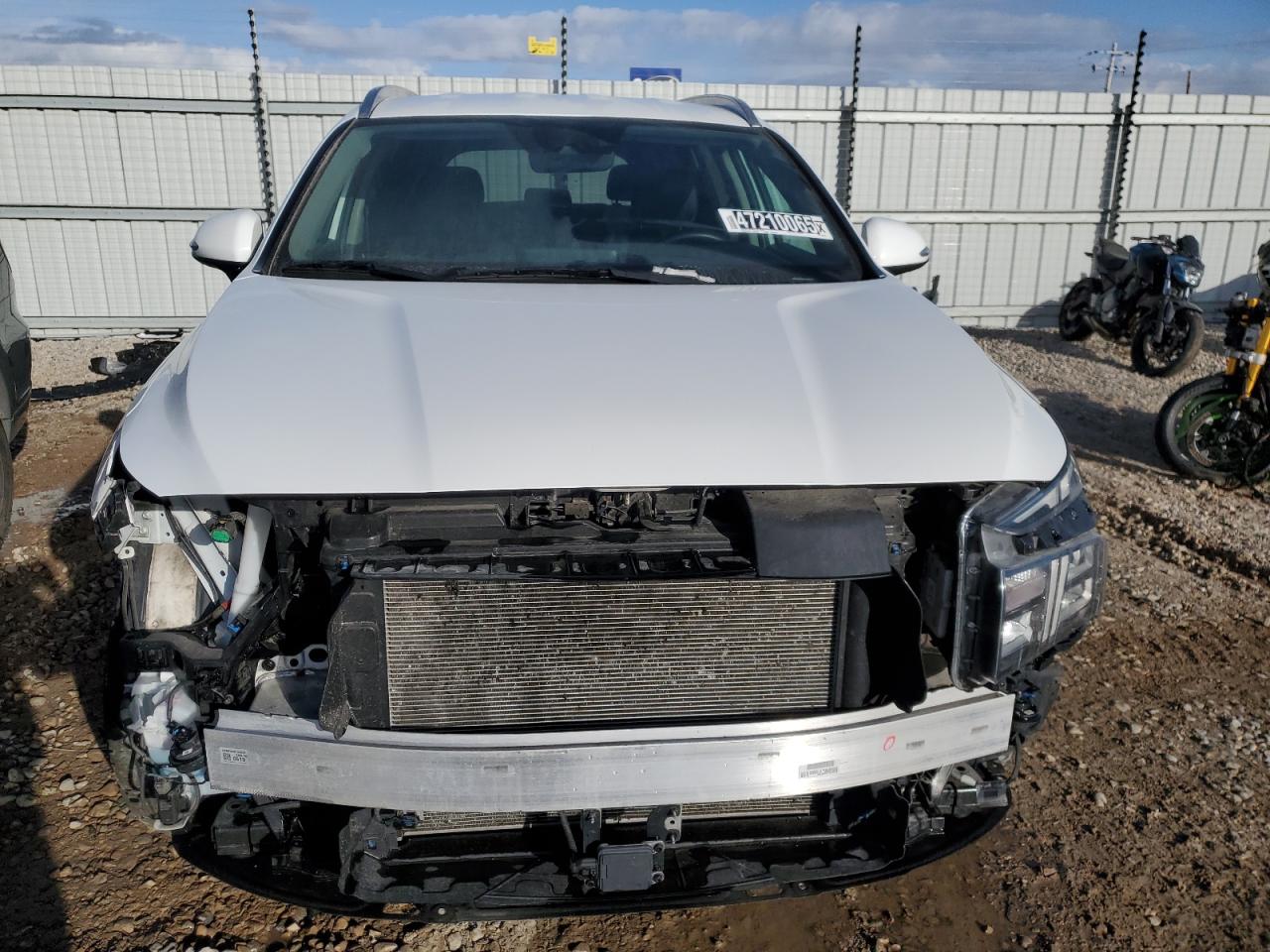 2023 Hyundai Santa Fe VIN 5NMS2DAJ0PH539374 Copart auction photo, front end damage thumbnail 5