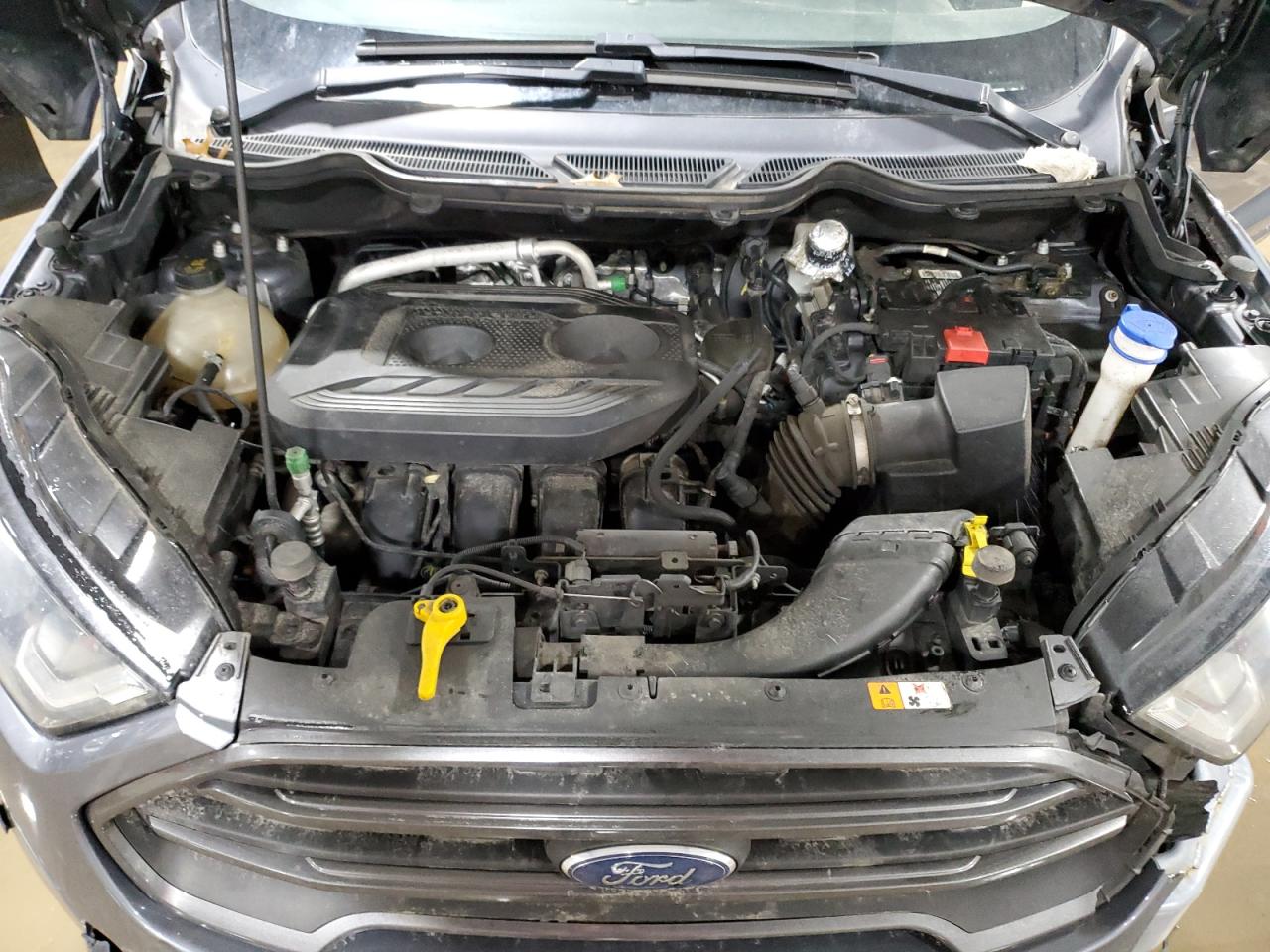2018 Ford EcoSport VIN MAJ6P1CL8JC162580 Copart auction photo, frame damage damage thumbnail 11