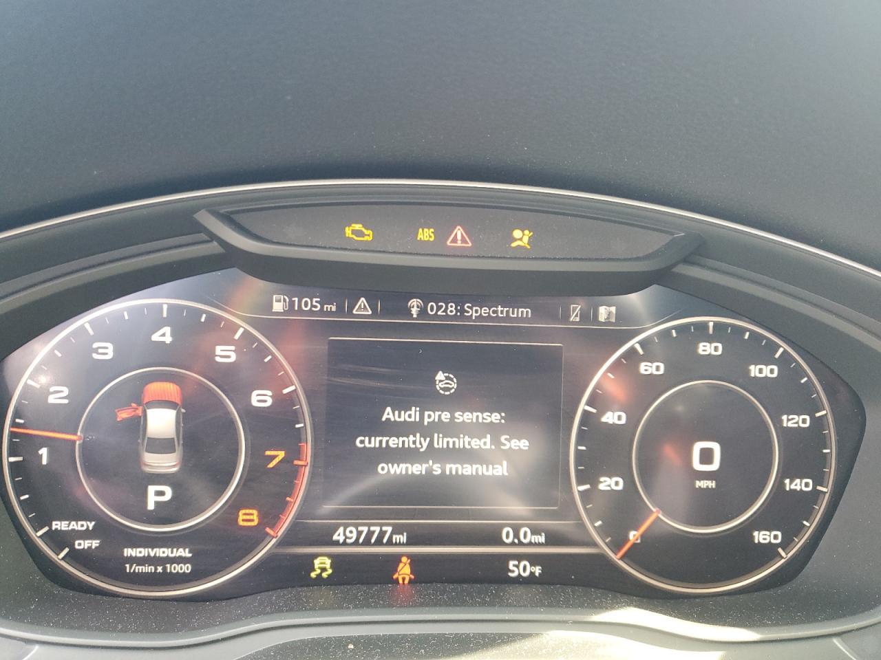 2018 Audi A4 VIN WAUENAF47JN019511 Copart auction photo, mechanical / front end damage thumbnail 9