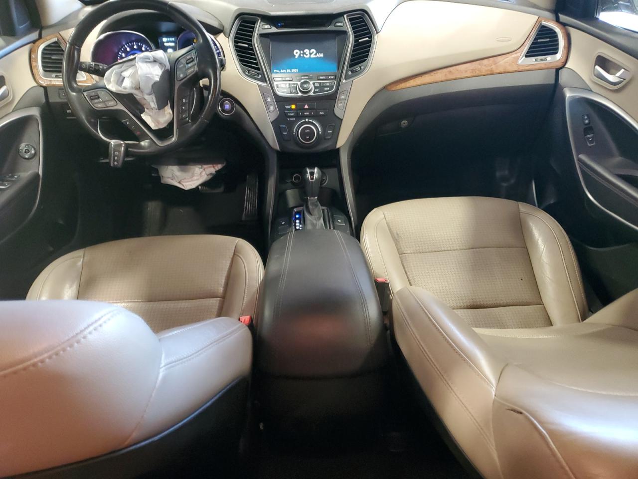 2014 Hyundai Santa Fe VIN 5XYZUDLAXEG220416 Copart auction photo, front end damage thumbnail 8