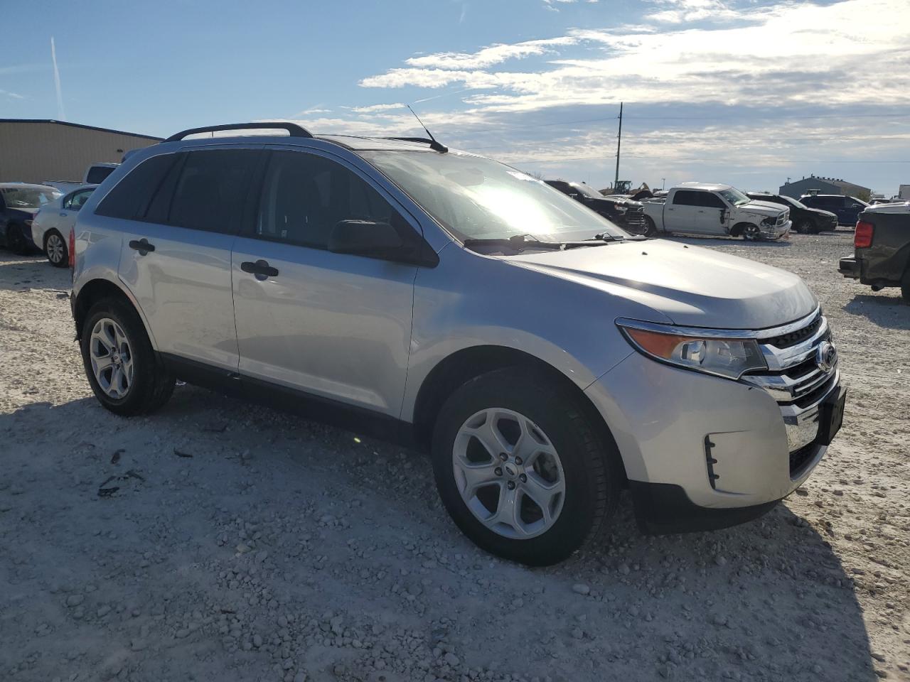 2013 Ford Edge VIN 2FMDK4GC3DBA07737 Copart auction photo, rear end / minor dent/scratches damage thumbnail 4