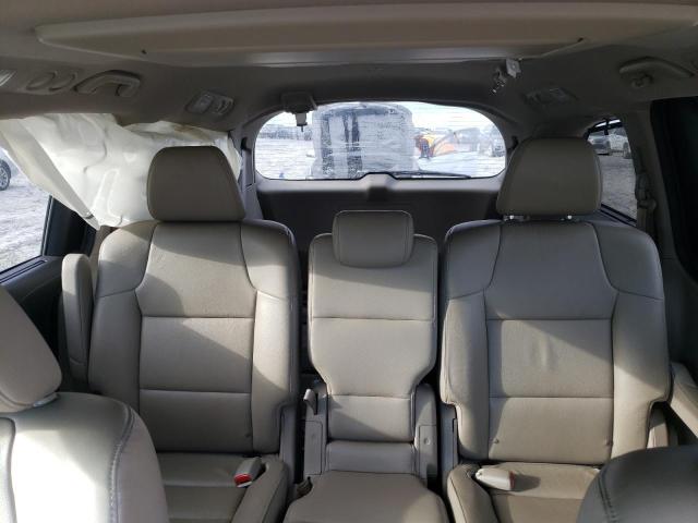 2013 Honda Odyssey VIN 5FNRL5H91DB066031 Copart auction photo, rear end damage thumbnail 10