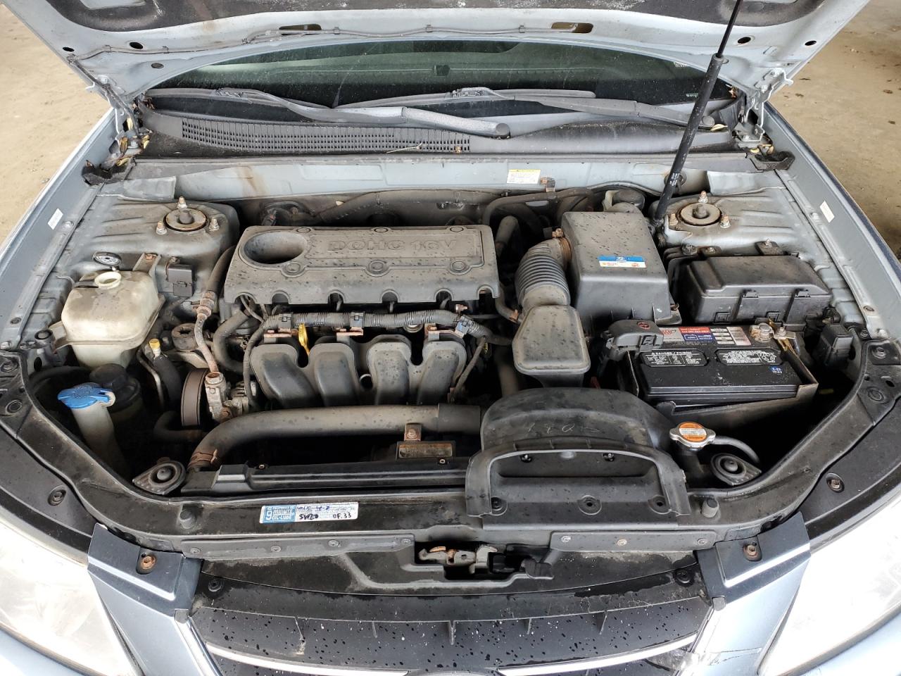 2010 Hyundai Sonata VIN 5NPET4AC2AH647226 Copart auction photo, front end damage thumbnail 11