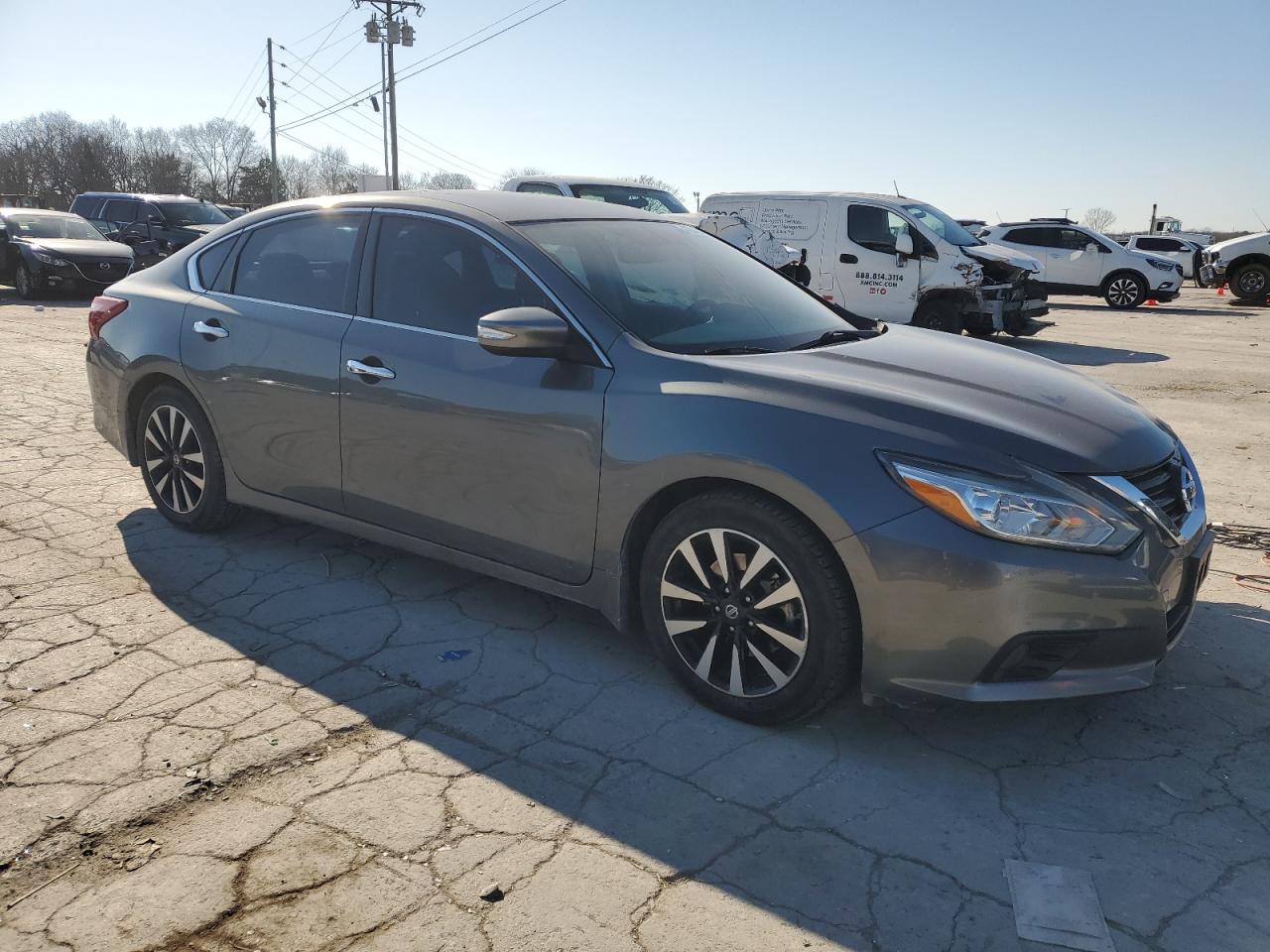 2018 Nissan Altima VIN 1N4AL3AP4JC221504 Copart auction photo, front end damage thumbnail 4