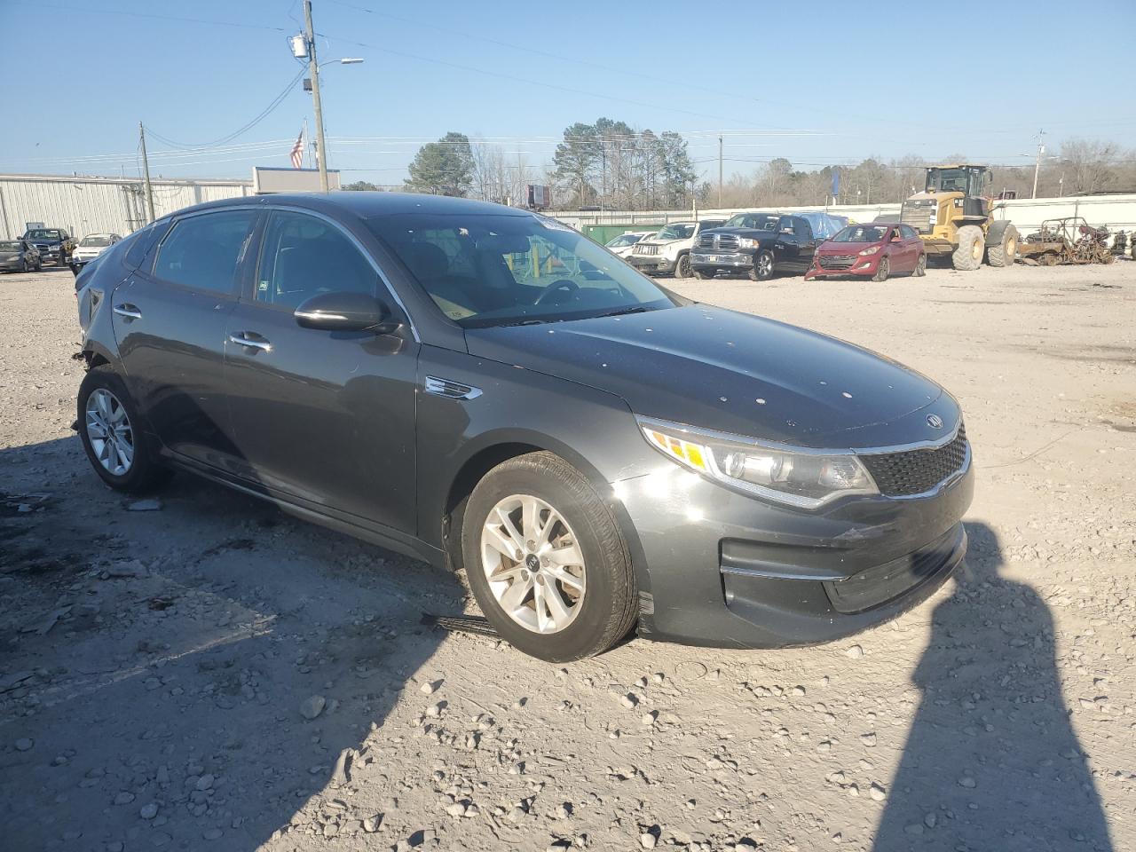 2016 KIA Optima VIN 5XXGT4L32GG027552 Copart auction photo, rear end damage thumbnail 4